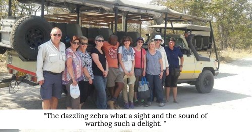 Solo Traveller Group African Safari Encounter Travel August 2017