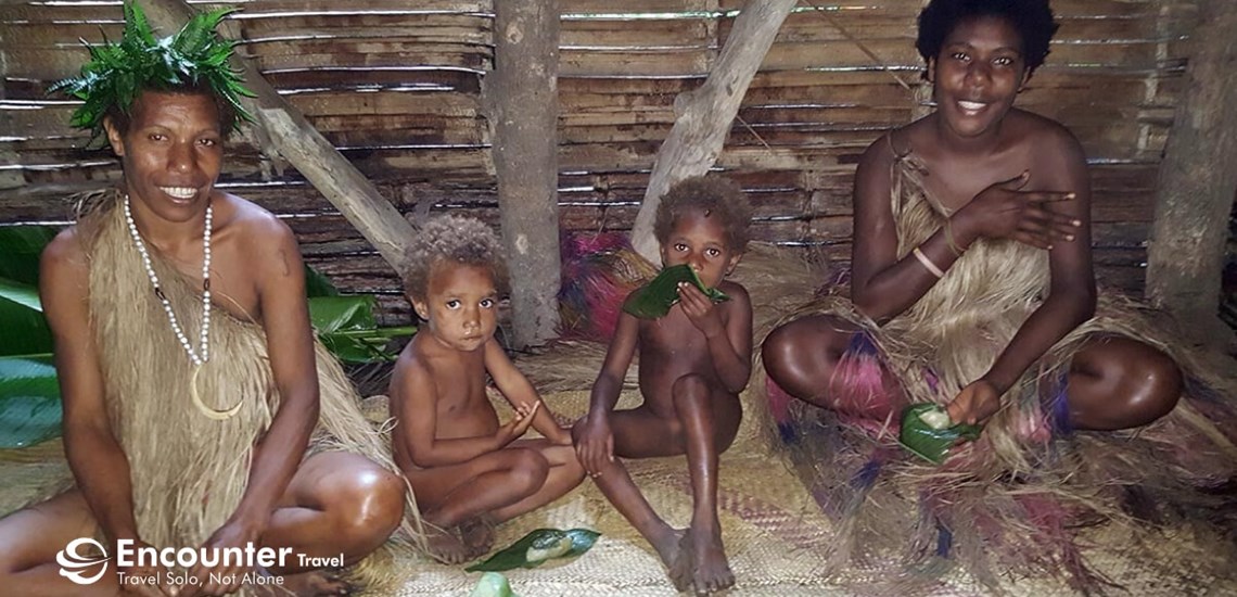 Families of Tanna Island, Vanuatu