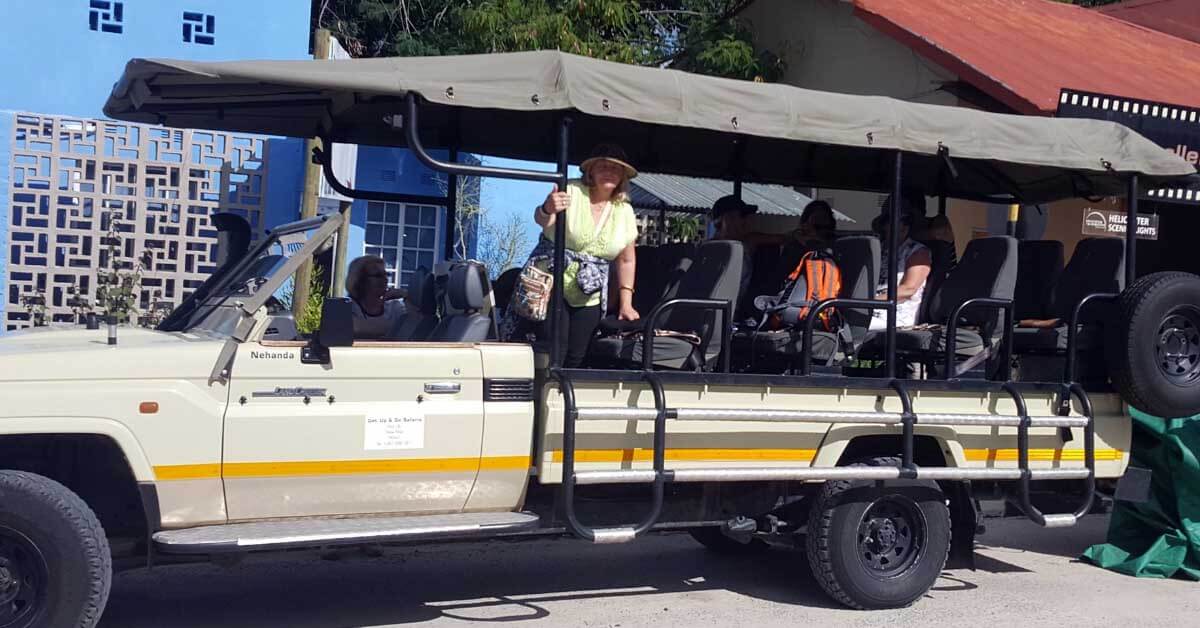 Safari Truck, Chobe National Park, Botswana
