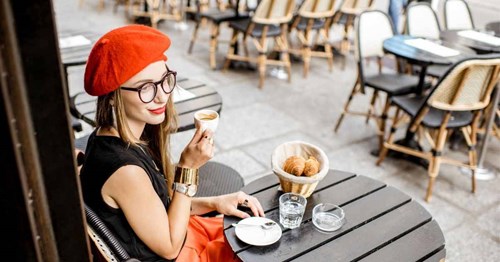 Solo travel dining alone