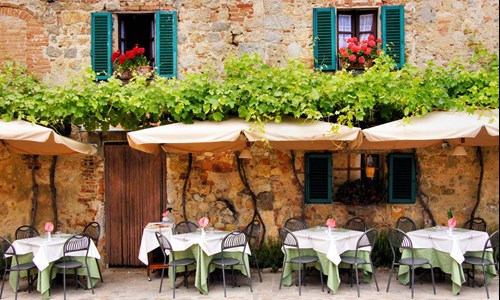 Quaint Tuscan Village