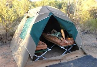 Stretcher & Tent Kakadu Solos Tour