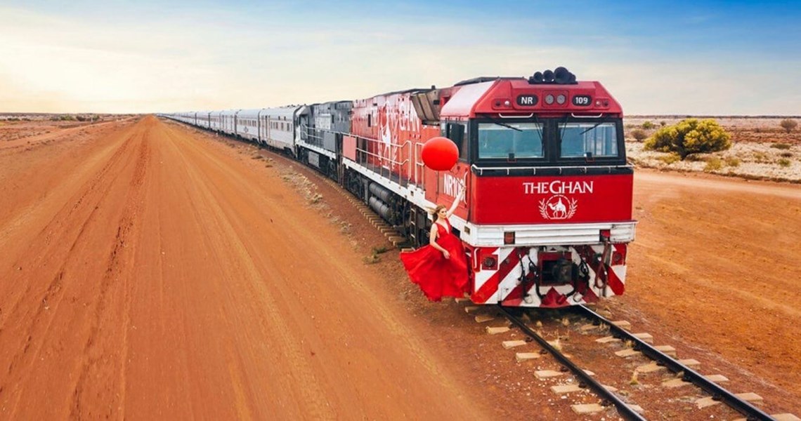 travel australia by train