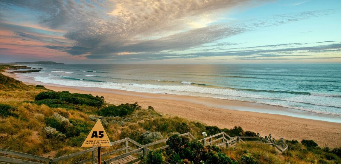 Phillip Island beach view