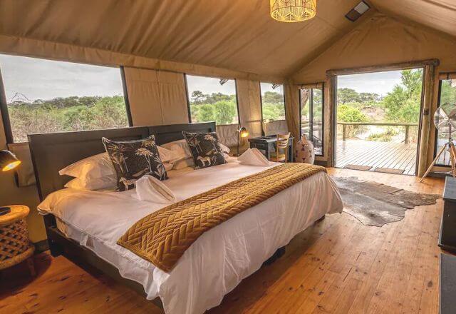 Permanent Tent, Mogotlho Safari Lodge