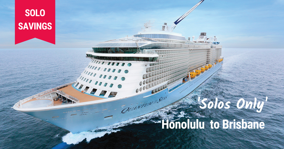 Solo Travel Cruise Group Transpacific 2023
