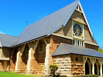 St Barnabas Chapel Norfolk Island Encounter Travel solo travel tour