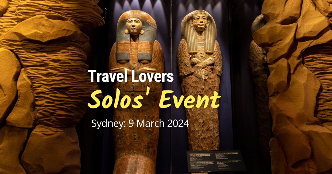 Solo Travel Exhibition 9 March 2024